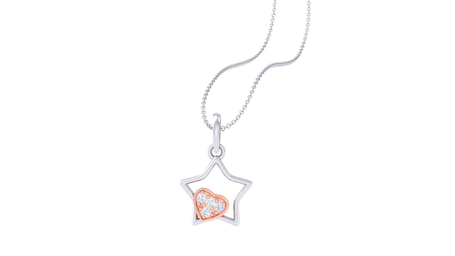 Lyric Diamond Kids Pendant (Without Chain)