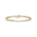 Pear Diamond Tennis Bracelet