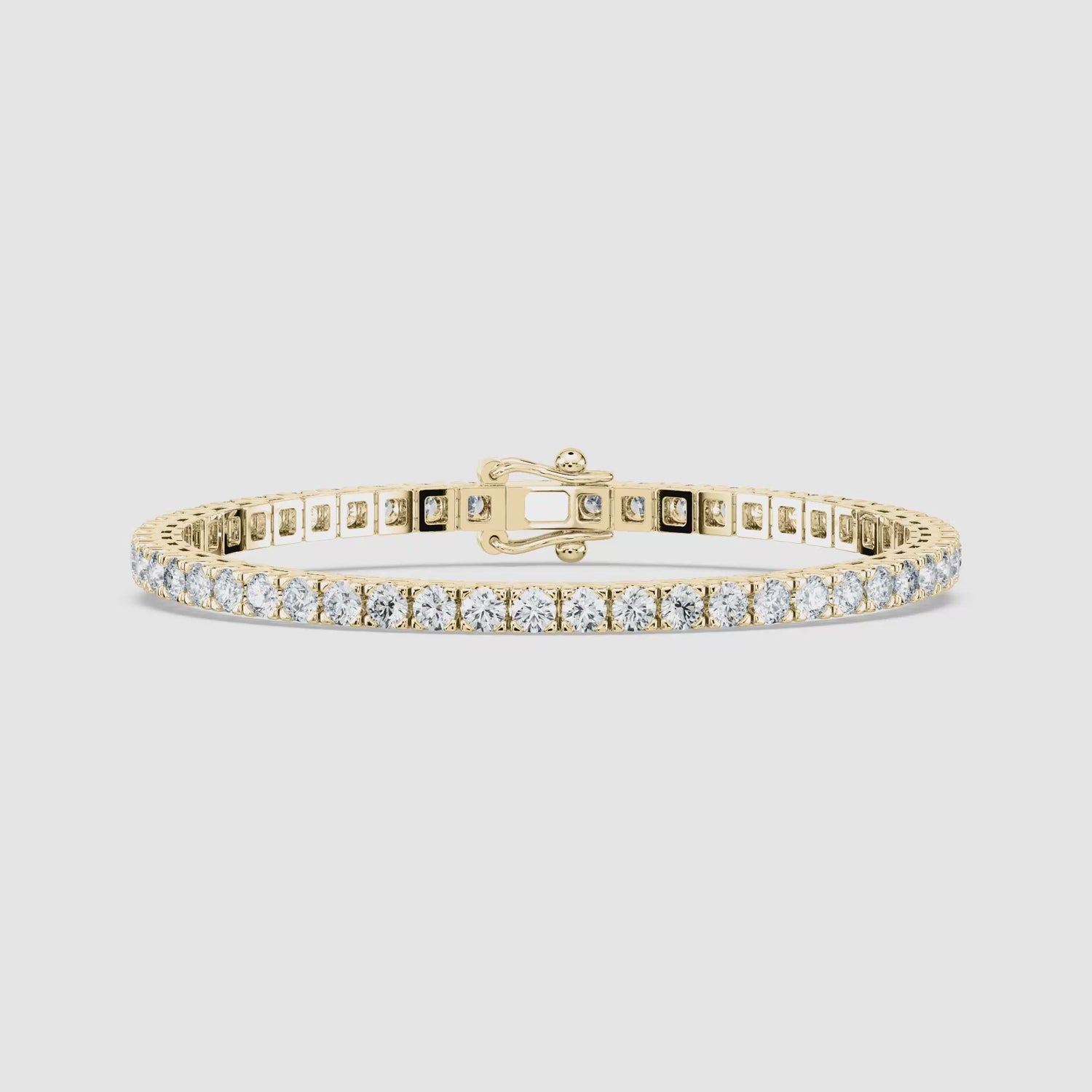 Round Diamond Tennis Bracelet