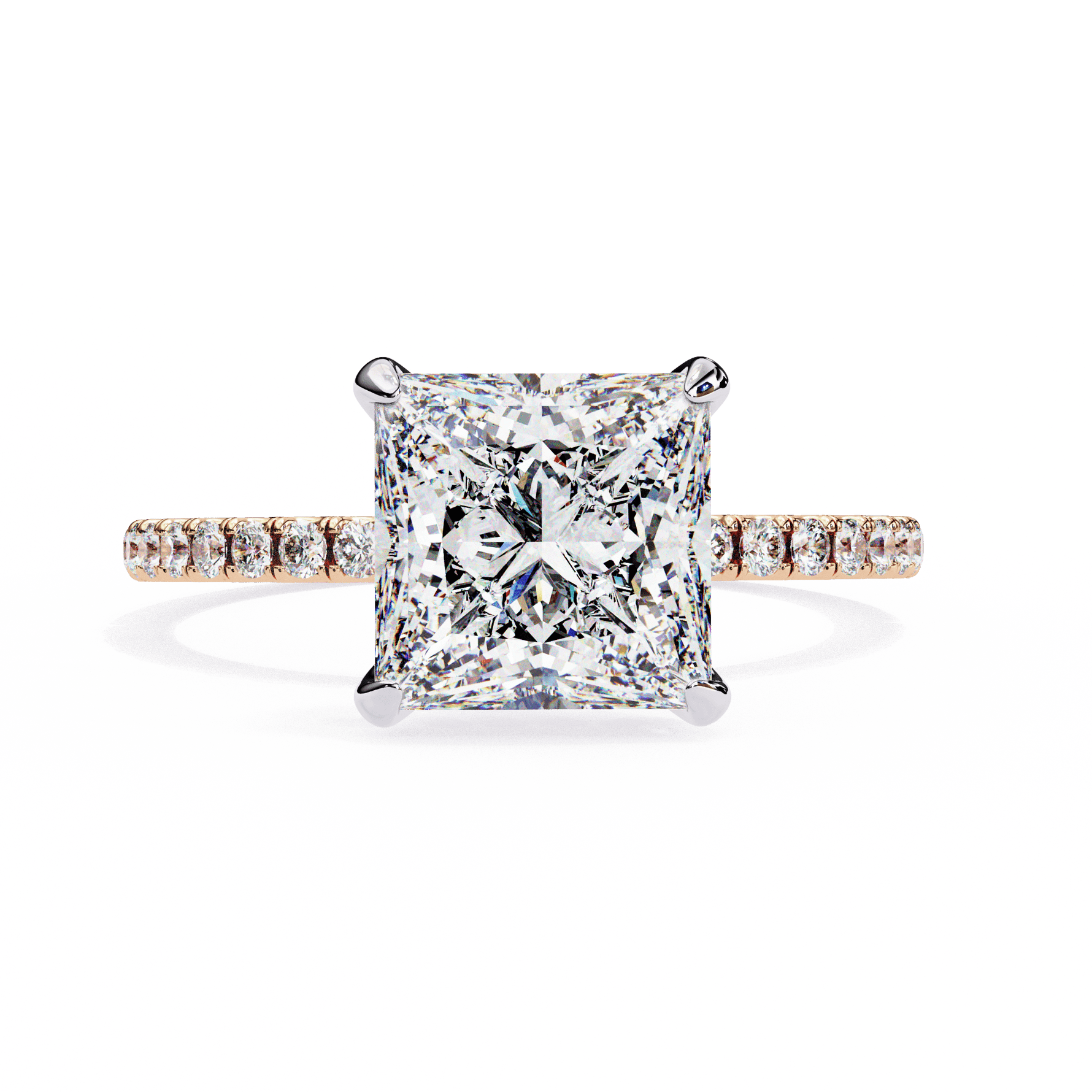Marleigh Diamond Ring Ring Evolvd Diamonds 14K 0.5 CT Rose Gold