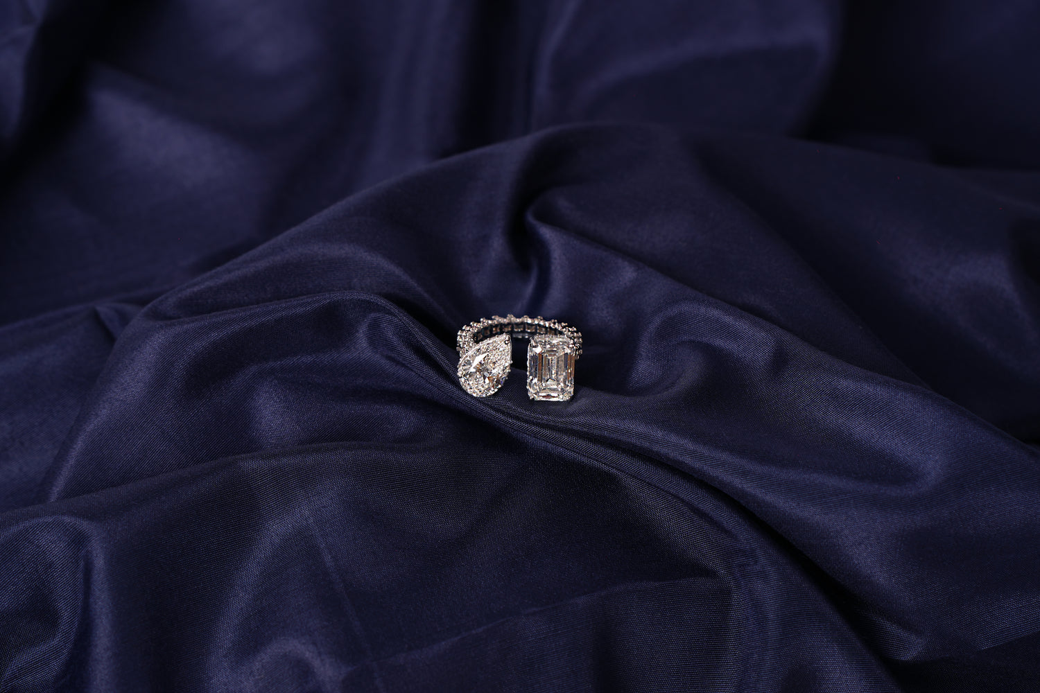 Cuff Diamond Ring