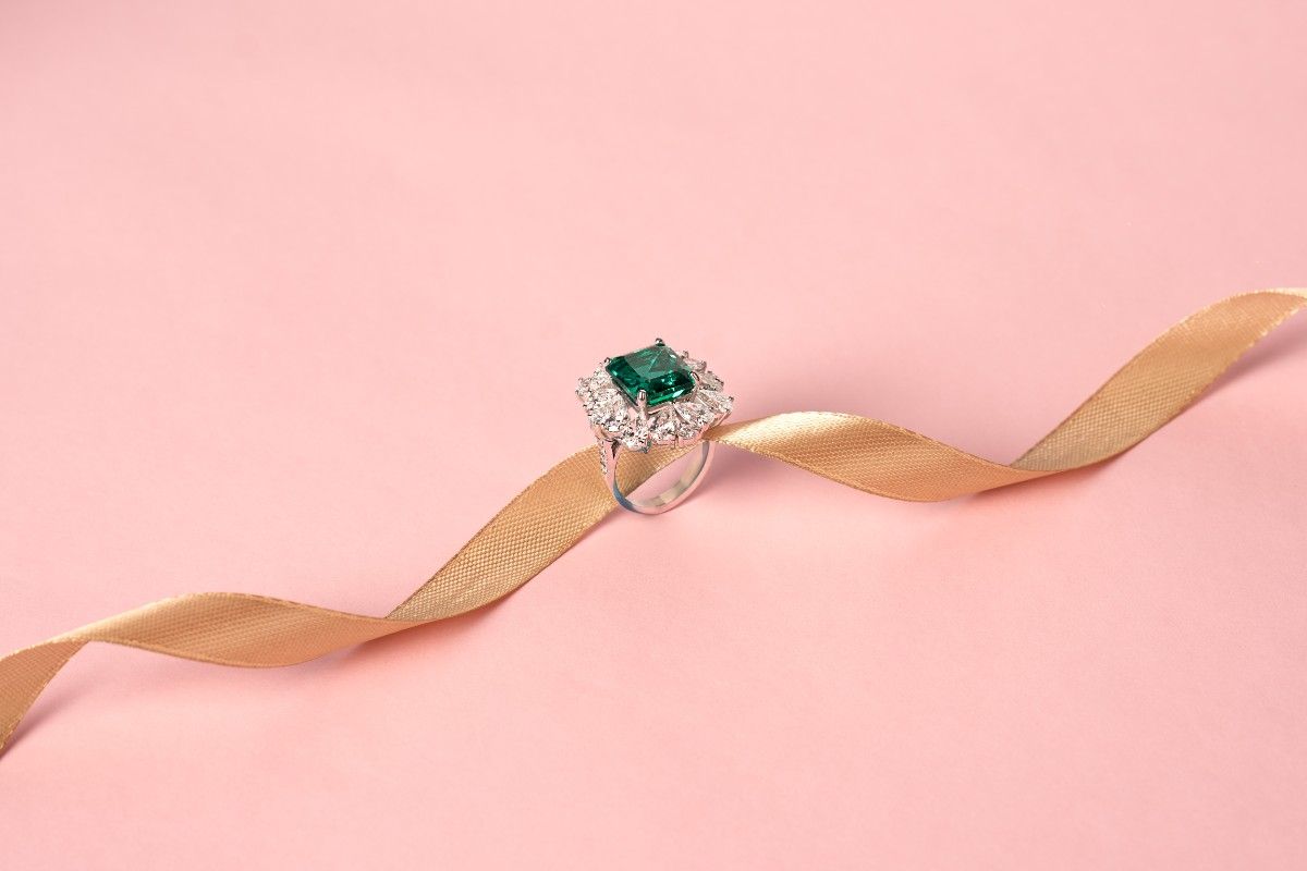 Emerald Cocktail Ring